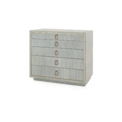 Parker Large 5-Drawer Chest In Lacquered Slate Blue Shimmer 29 Parker Large 5-Drawer Chest In Lacquered Slate Blue Shimmer -Famous Furniture Store parker large 5 drawer chest in lacquered slate blue shimmer dressers and armoires the well appointed house 15