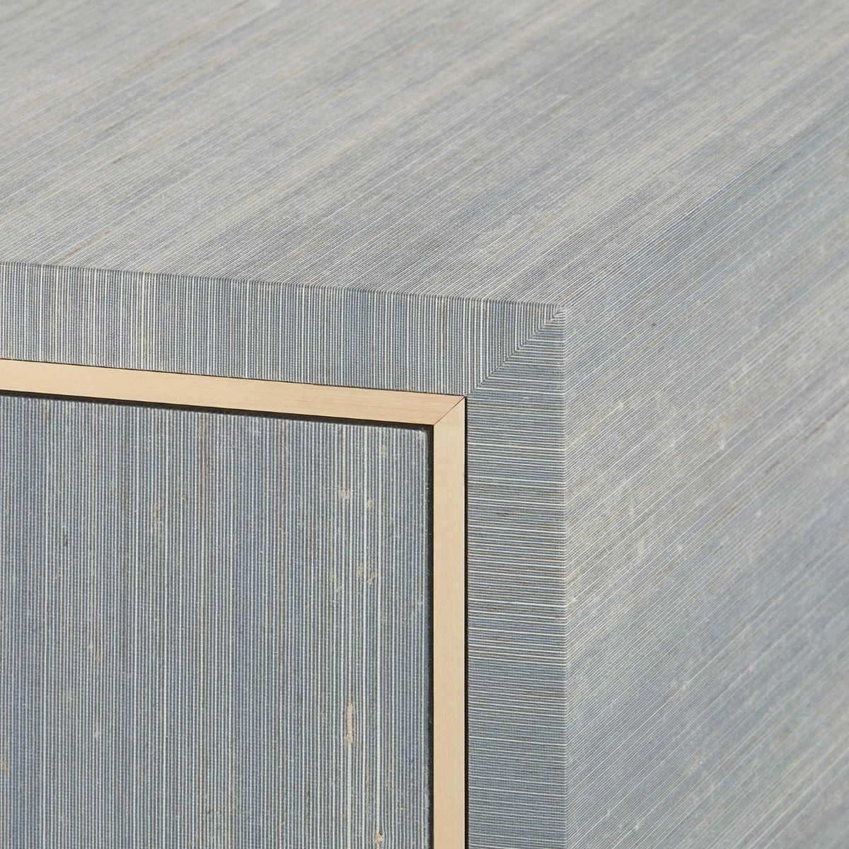 Parker Large 5-Drawer Chest In Lacquered Slate Blue Shimmer 5 Parker Large 5-Drawer Chest In Lacquered Slate Blue Shimmer - Image 5