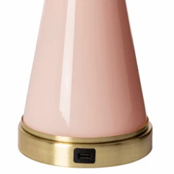 Pink Painted Glass Table Lamp With White Linen Shade 19 Pink Painted Glass Table Lamp With White Linen Shade -Famous Furniture Store pink painted glass table lamp with white linen shade table lamps the well appointed house 10