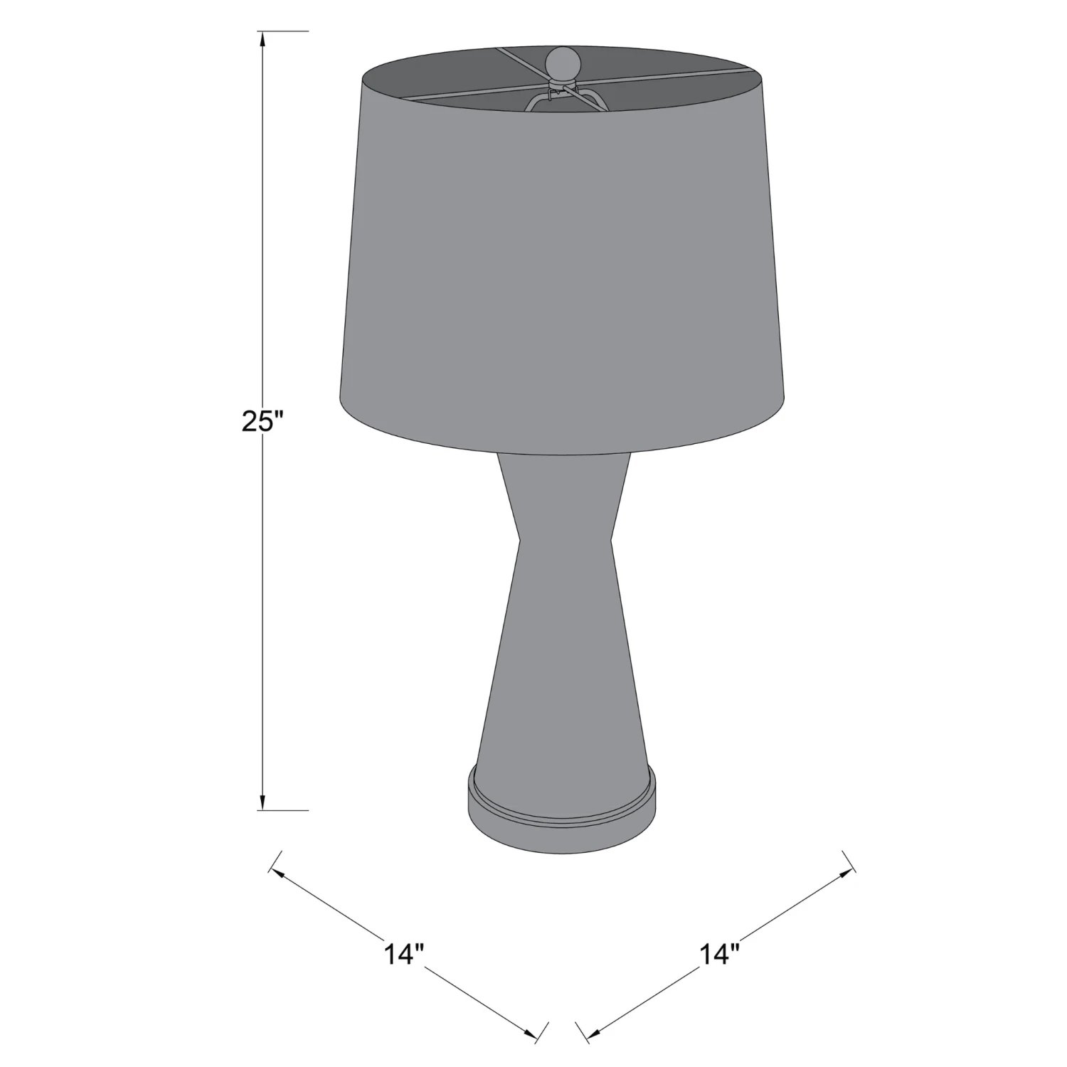 Pink Painted Glass Table Lamp With White Linen Shade 6 Pink Painted Glass Table Lamp With White Linen Shade - Image 6