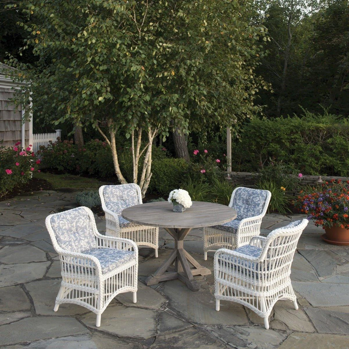 Provence Round Outdoor Dining Table 4 Provence Round Outdoor Dining Table - Image 4