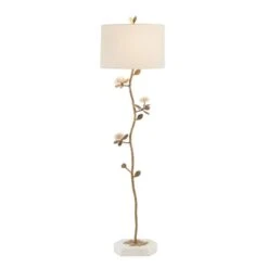 Quartz Crystal Bloom Floor Lamp