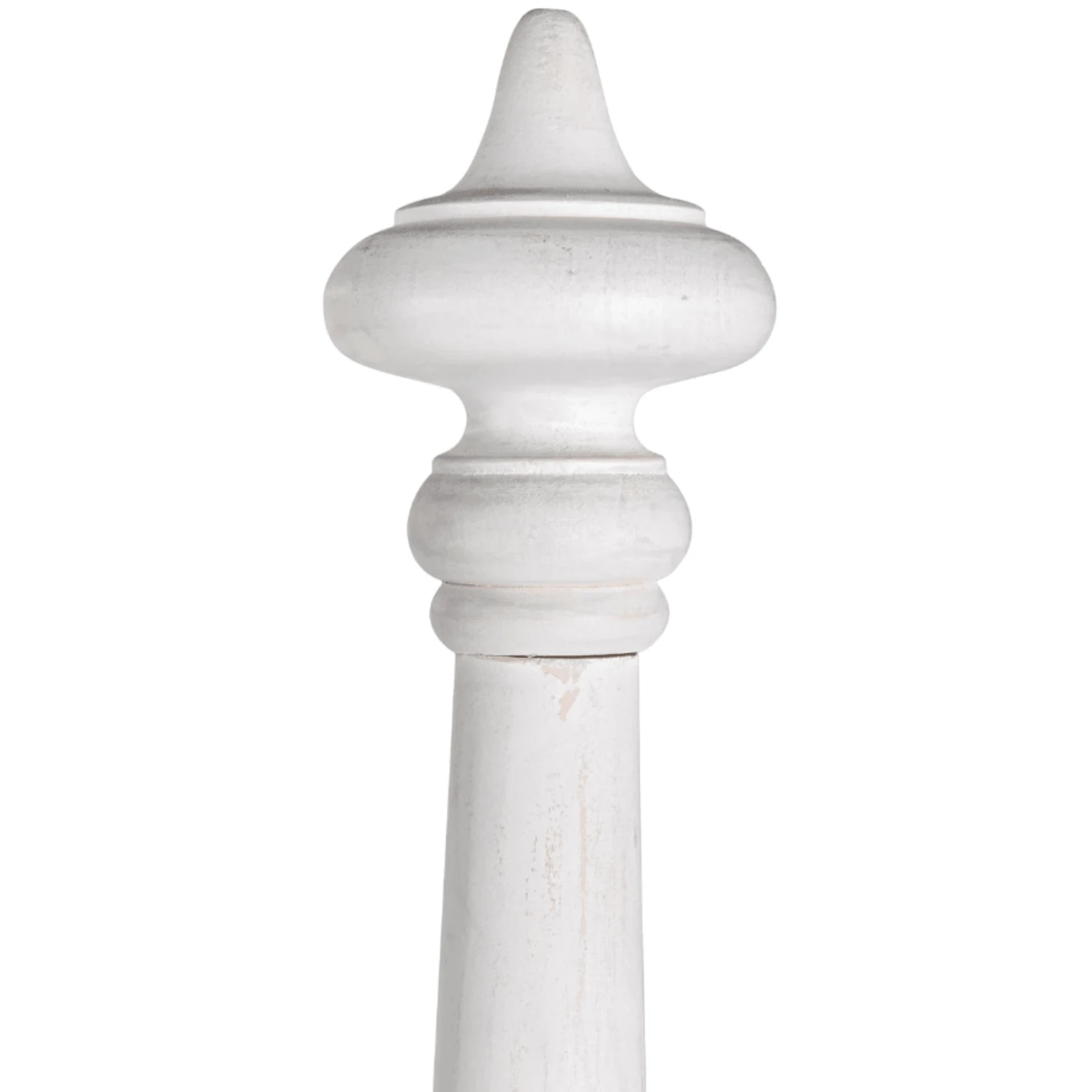 Queen Size Four Poster Bed With White Wash Finish 5 Queen Size Four Poster Bed With White Wash Finish - Image 5