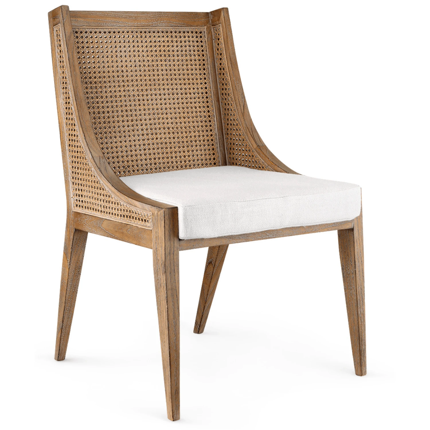 Raleigh Caned Armchair Chair In Driftwood 5 Raleigh Caned Armchair Chair In Driftwood - Image 5