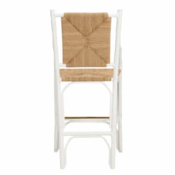 Rattan Barstool With White Lacquer Finish 11 Rattan Barstool With White Lacquer Finish -Famous Furniture Store rattan barstool with white lacquer finish bar and counter stools the well appointed house 6