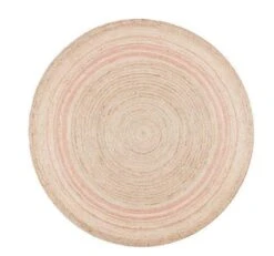 Safavieh Round Pink And Natural Striped Jute Area Rug -Famous Furniture Store round pink and natural striped jute area rug rugs the well appointed house 3 ba99202f 631a 42ad b451 018a977edaf4