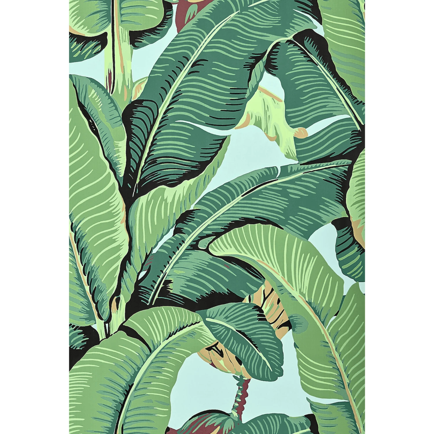 Hinson Sky Palm Wallpaper In Wide Width 2 Hinson Sky Palm Wallpaper In Wide Width - Image 2