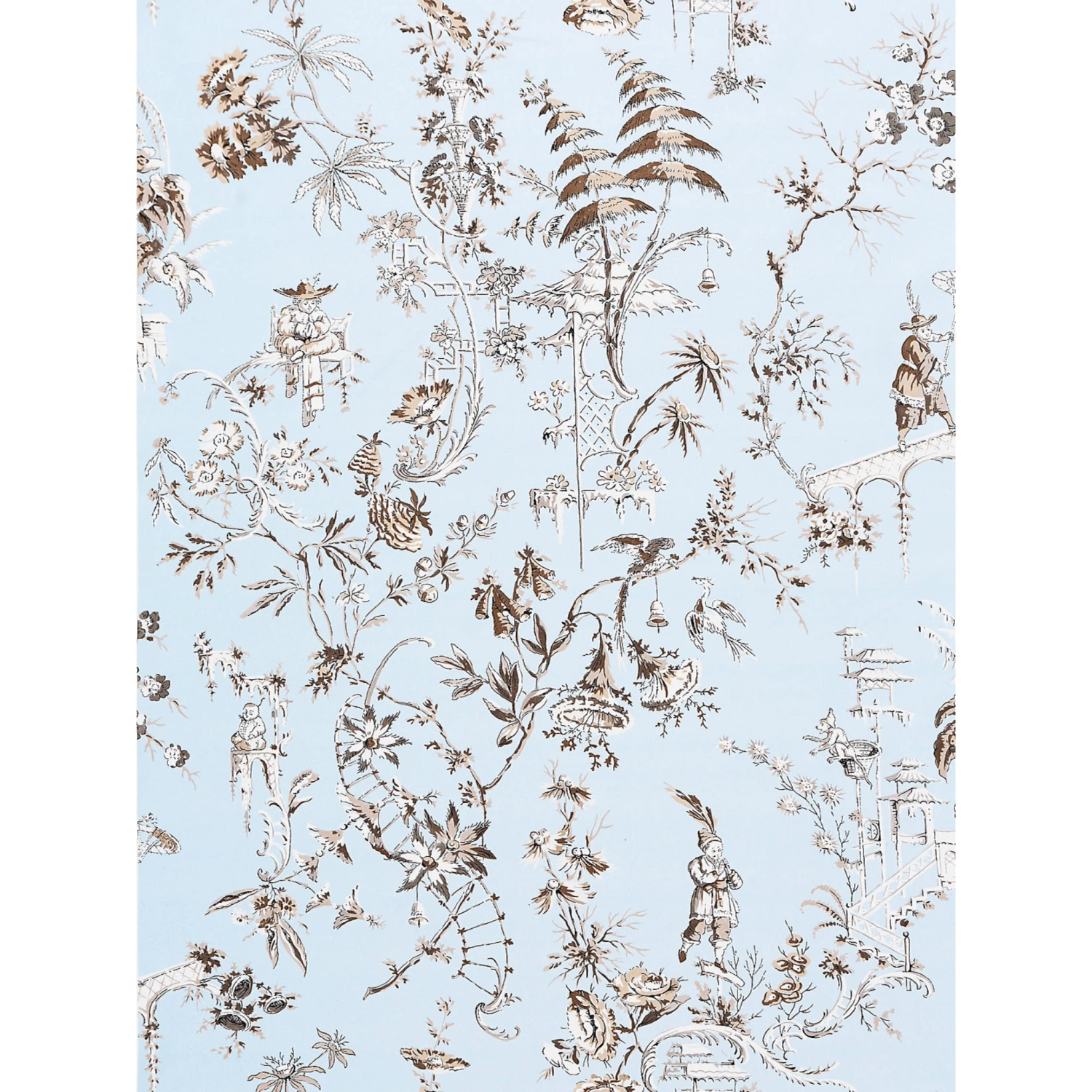 Nanjing Fabric In Sky Blue 2 Nanjing Fabric In Sky Blue - Image 2