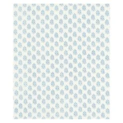 Schumacher Aditi Hand Blocked Print Fabric In Blue 7 Schumacher Aditi Hand Blocked Print Fabric In Blue -Famous Furniture Store schumacher aditi hand blocked print fabric in blue fabric the well appointed house 2