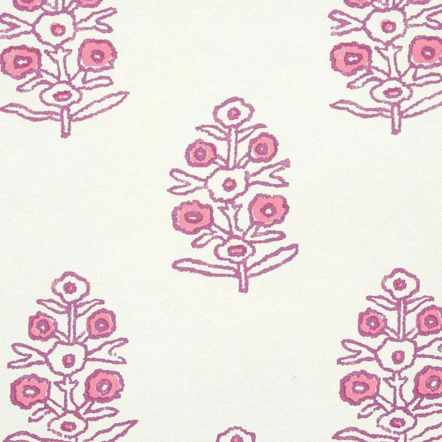 Schumacher Aditi Wallpaper In Pink 4 Schumacher Aditi Wallpaper In Pink - Image 4