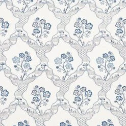Schumacher Marella Fabric In Delft