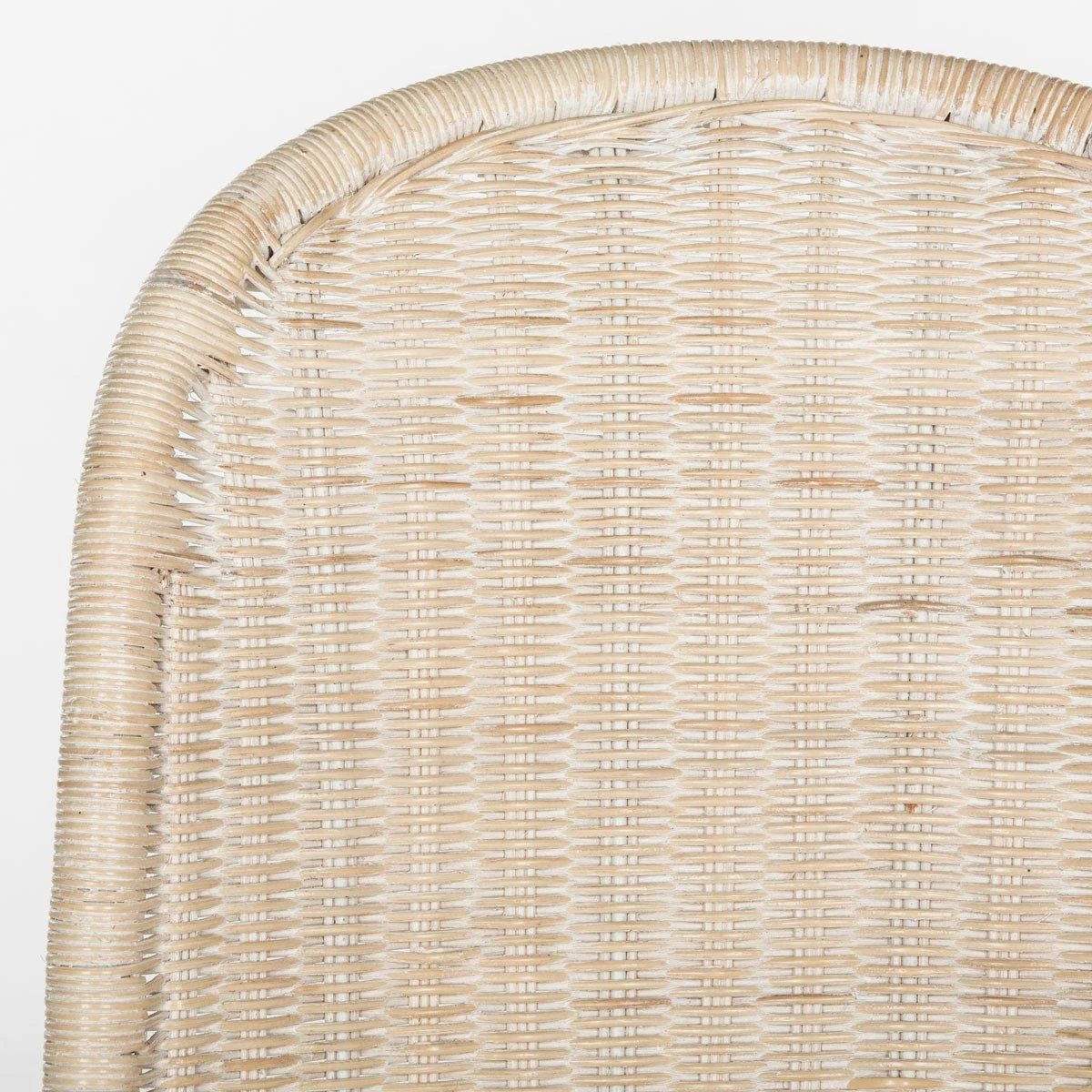 Safavieh Set Of 2 Contemporary Danish Curve Wicker Side Chairs 5 Safavieh Set Of 2 Contemporary Danish Curve Wicker Side Chairs - Image 5