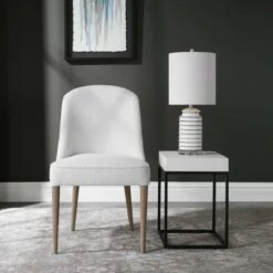 Set Of 2 Modern TexturedOff-White Upholstered Armless Dining Chairs 11 Set Of 2 Modern TexturedOff-White Upholstered Armless Dining Chairs -Famous Furniture Store set of 2 modern textured off white upholstered armless dining chairs accent chairs the well appointed house 8 76e15638 bb09 46b1 9924 d1e07ed46aa6