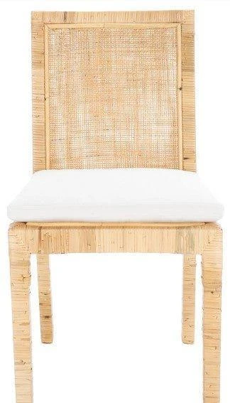 Safavieh Set Of Two Cane Dining Chairs With Cushions 1 Safavieh Set Of Two Cane Dining Chairs With Cushions