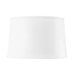 Shade 17" With Gold, White