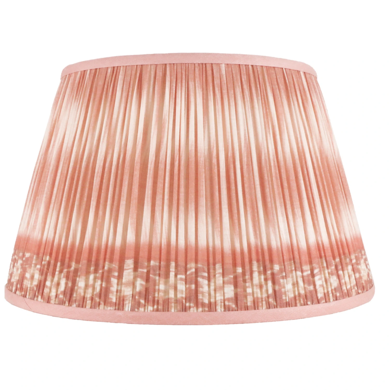 Shirred Ikat Printed Lampshade 3 Shirred Ikat Printed Lampshade - Image 3