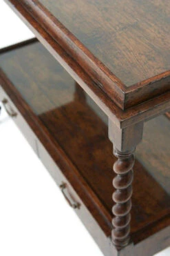 Silas' Serving Table With Spiral Turned Legs -Famous Furniture Store silas serving table with spiral turned legs bar and serving carts the well appointed house 5
