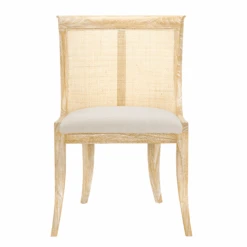 Solid Oak Caned Monaco Armchair In NaturalFinish
