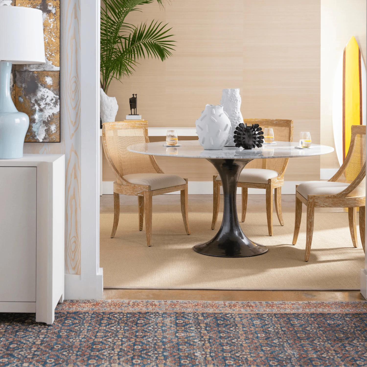 Solid Oak Caned Monaco Armchair In NaturalFinish 2 Solid Oak Caned Monaco Armchair In NaturalFinish - Image 2