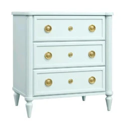Somerset Bay Calais Three Drawer Bedside Chest - Available In A Variety Of Colors