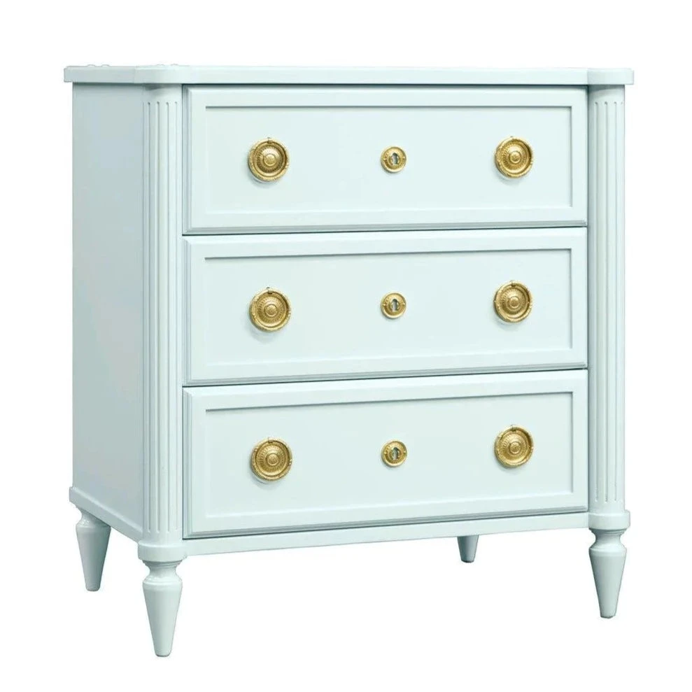 Somerset Bay Calais Three Drawer Bedside Chest - Available In A Variety Of Colors 1 Somerset Bay Calais Three Drawer Bedside Chest - Available In A Variety Of Colors