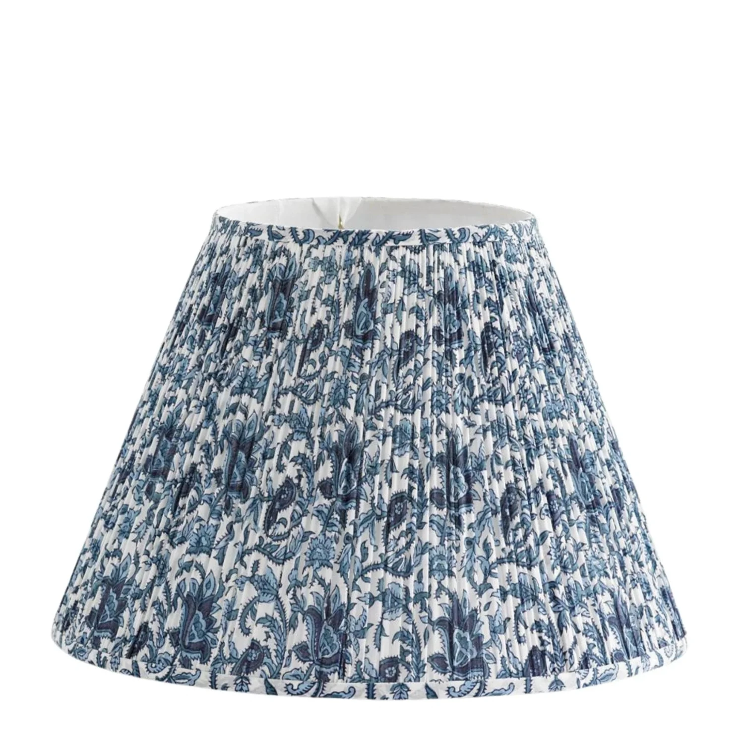 Southern Blues Blue & White Fabric Lampshade 1 Southern Blues Blue & White Fabric Lampshade