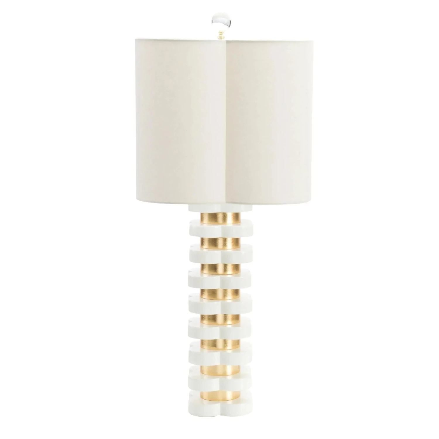 Stacked Quatrefoil Table Lamp 1 Stacked Quatrefoil Table Lamp