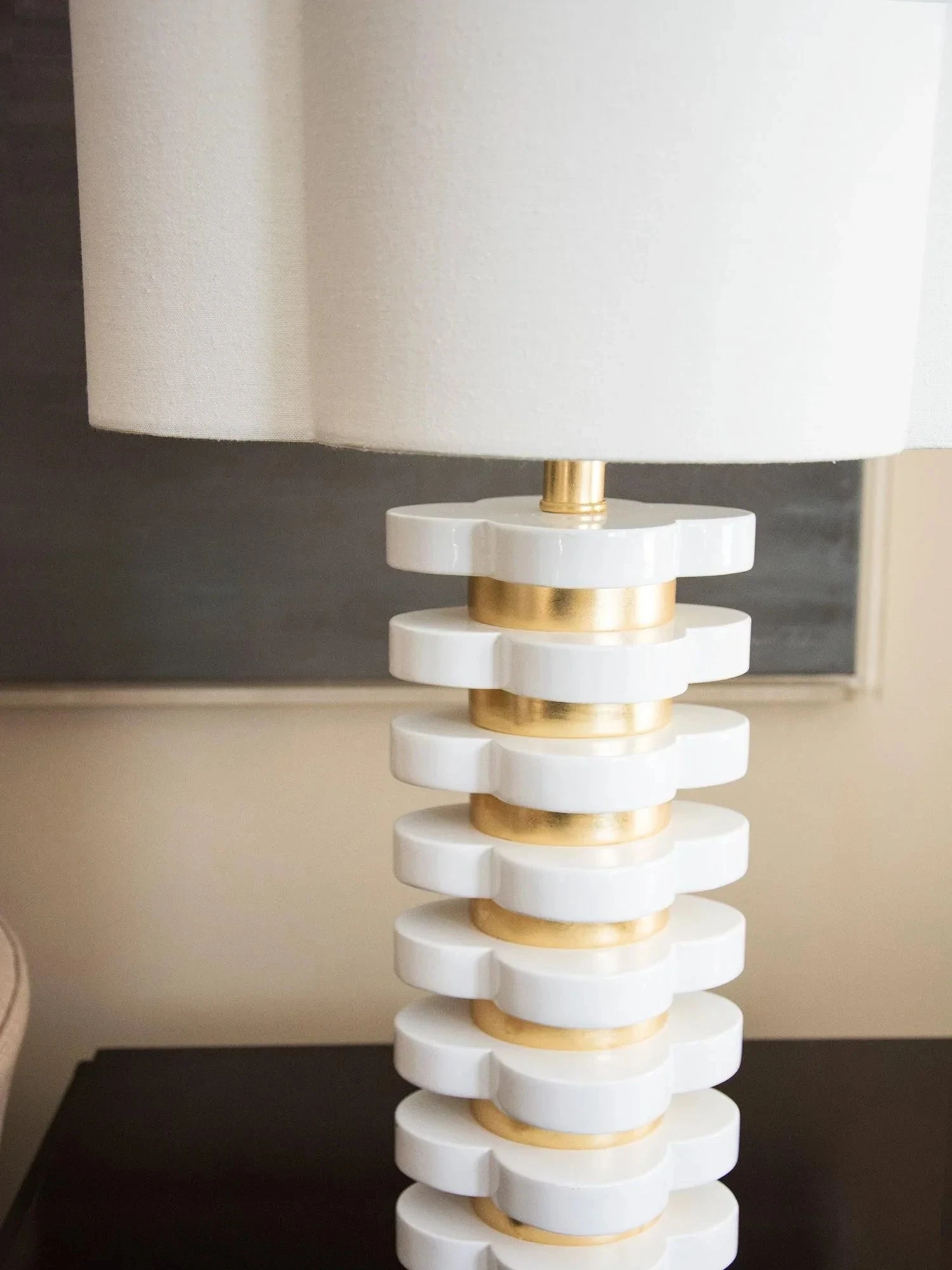 Stacked Quatrefoil Table Lamp 6 Stacked Quatrefoil Table Lamp - Image 6