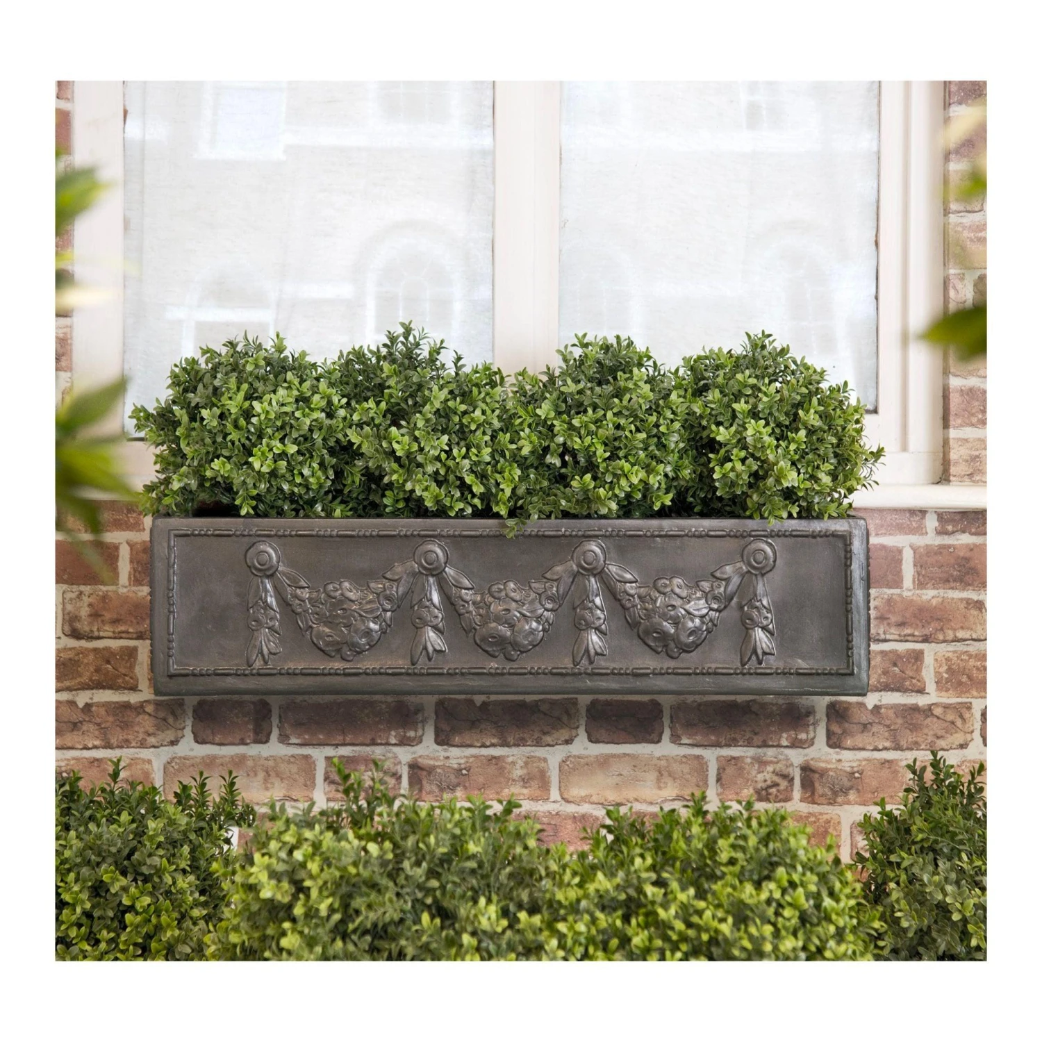 Swag Window Box- Available In Two Finishes 2 Swag Window Box- Available In Two Finishes - Image 2