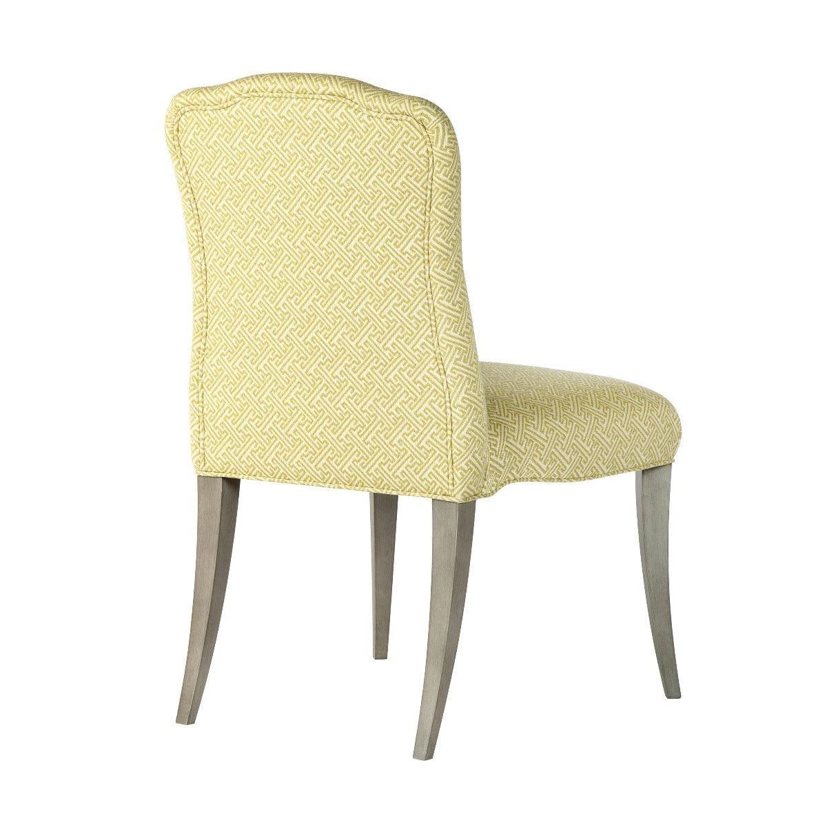 The Lily Upholstered Side Chair With Scalloped Apron 2 The Lily Upholstered Side Chair With Scalloped Apron - Image 2