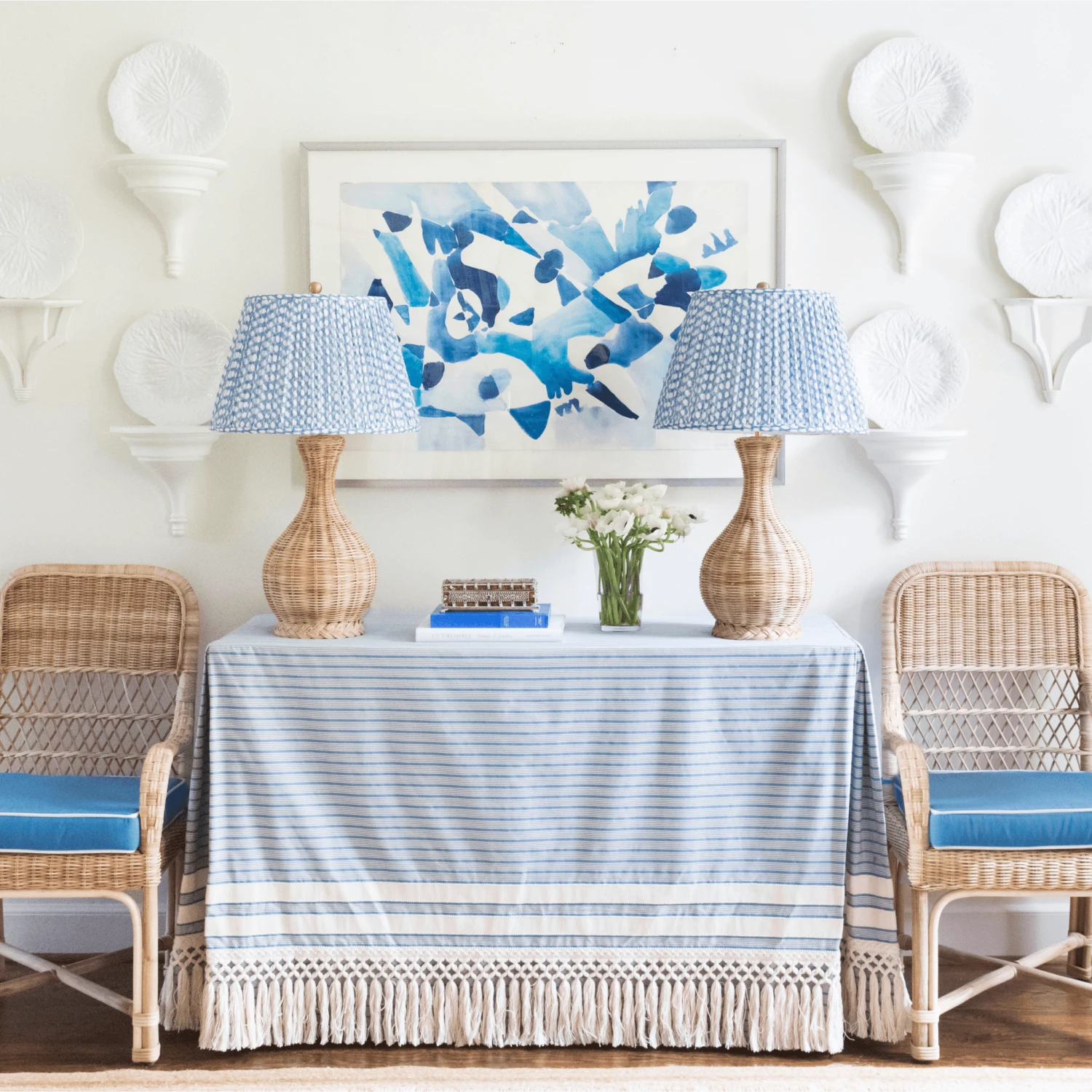 Tisbury Classic Wicker Dining Arm Chair 2 Tisbury Classic Wicker Dining Arm Chair - Image 2