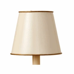 Tole Tapered Chandelier Shade