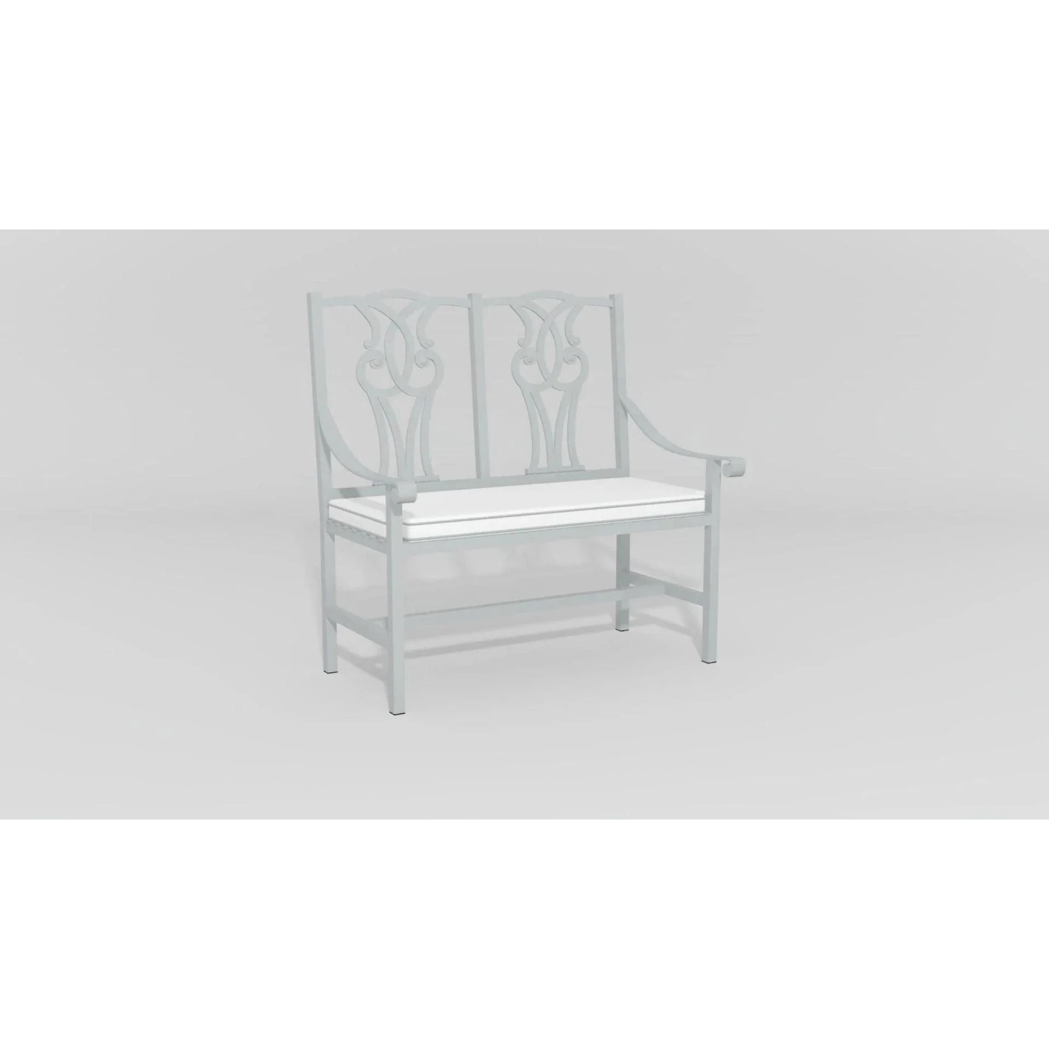 Traditional English Garden Settee 5 Traditional English Garden Settee - Image 5