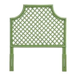 Trellis Rattan Twin Headboard