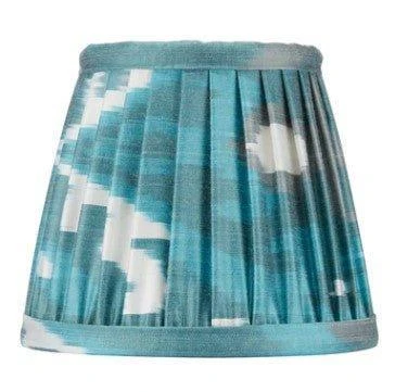 Verdigris & Jade Ikat Wall Light Lamp Shade - Available In Multiple Sizes 1 Verdigris & Jade Ikat Wall Light Lamp Shade - Available In Multiple Sizes