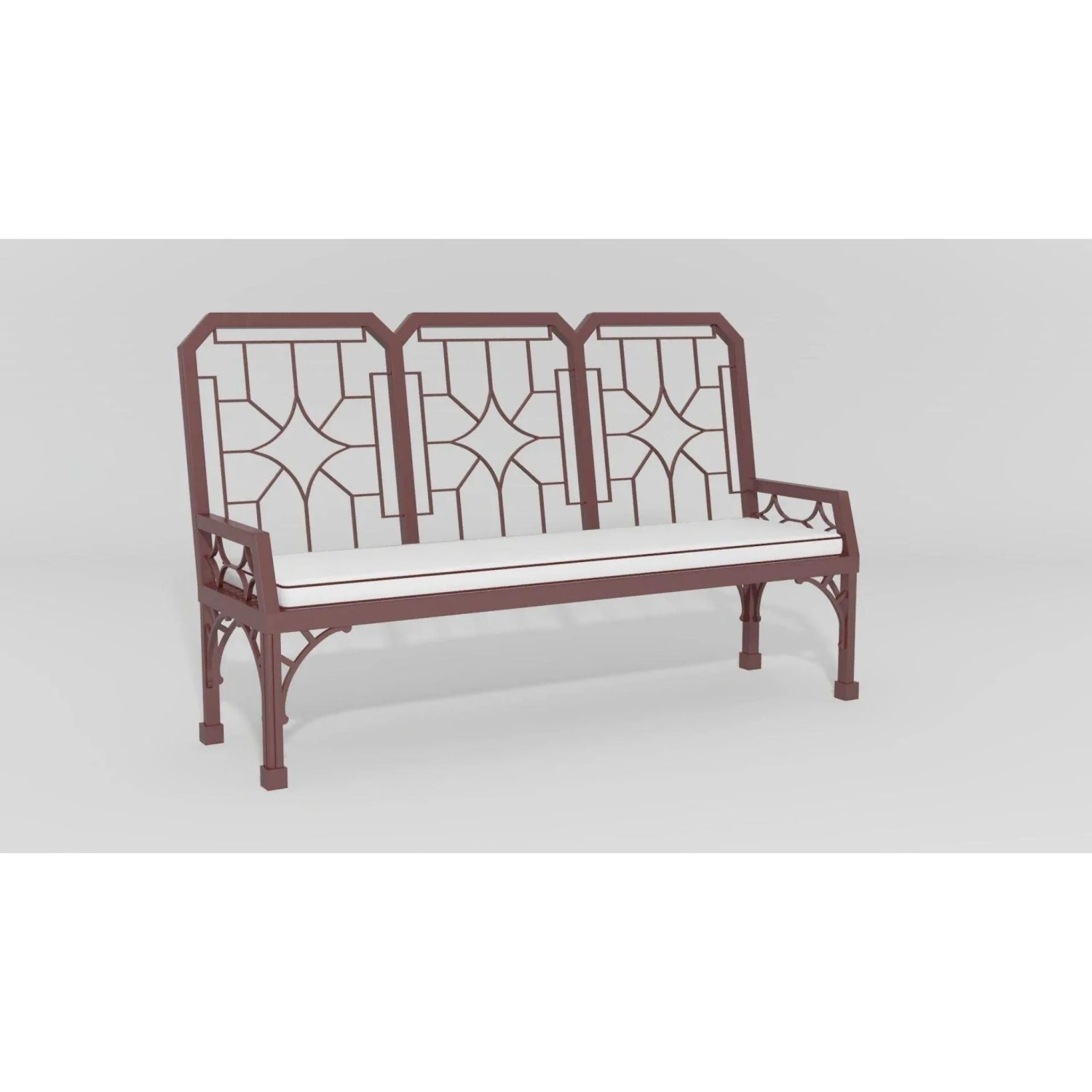 Victorian Style Garden Bench 11 Victorian Style Garden Bench - Image 11