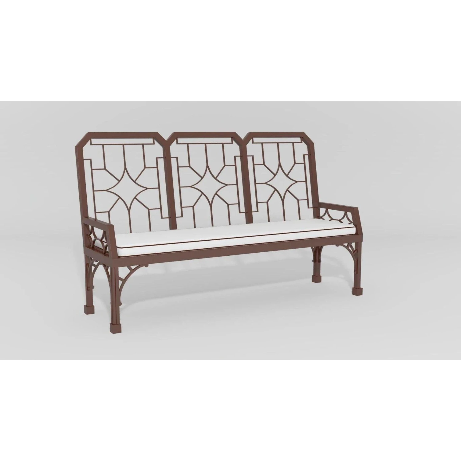 Victorian Style Garden Bench 12 Victorian Style Garden Bench - Image 12