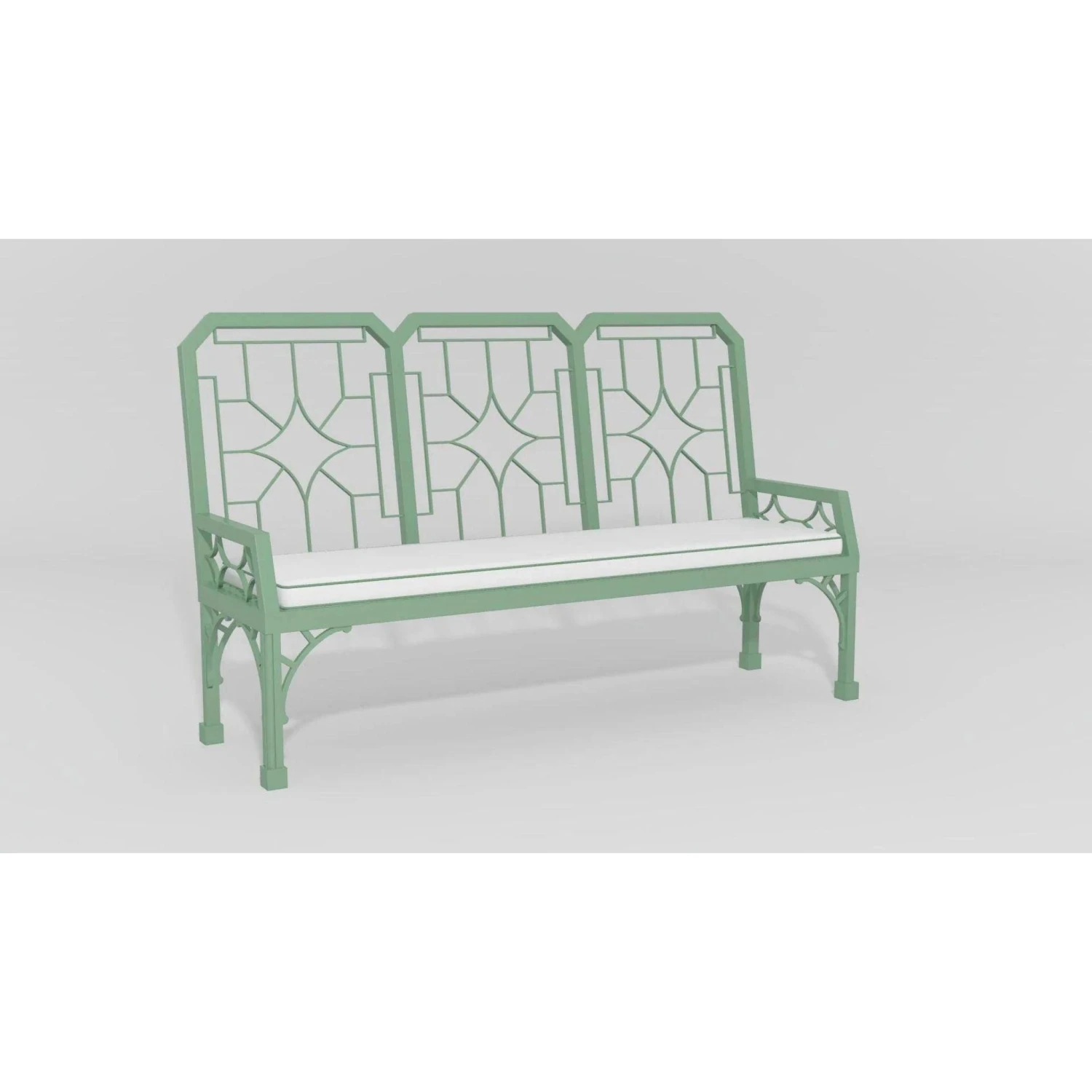 Victorian Style Garden Bench 1 Victorian Style Garden Bench
