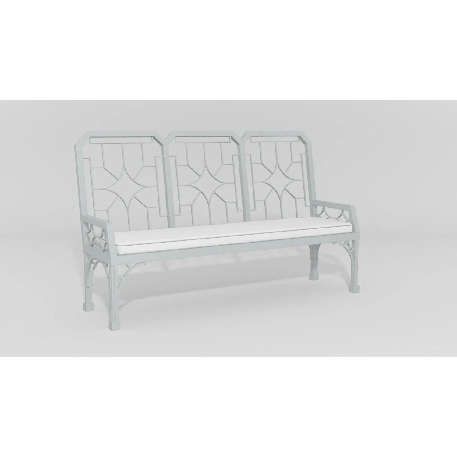 Victorian Style Garden Bench 6 Victorian Style Garden Bench - Image 6