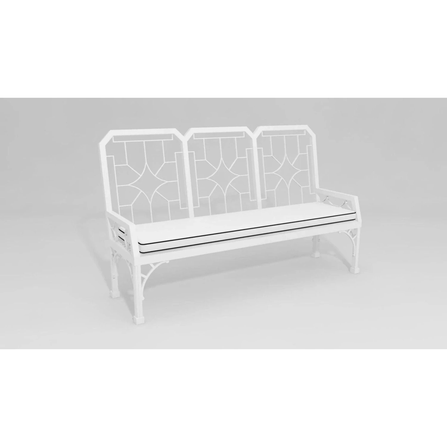 Victorian Style Garden Bench 7 Victorian Style Garden Bench - Image 7