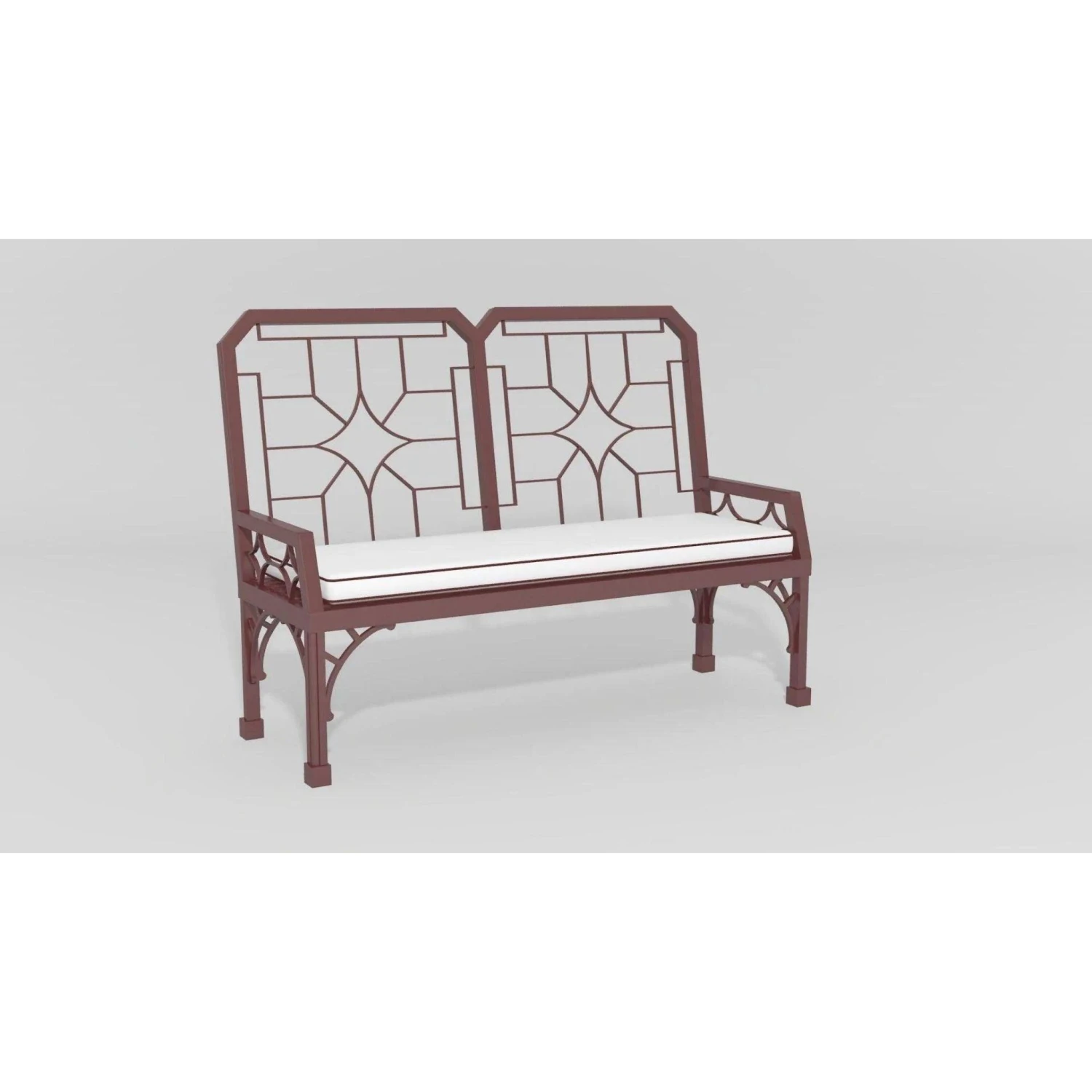 Victorian Style Garden Settee 11 Victorian Style Garden Settee - Image 11
