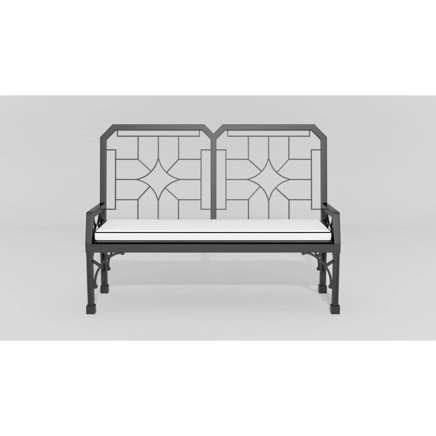 Victorian Style Garden Settee 5 Victorian Style Garden Settee - Image 5