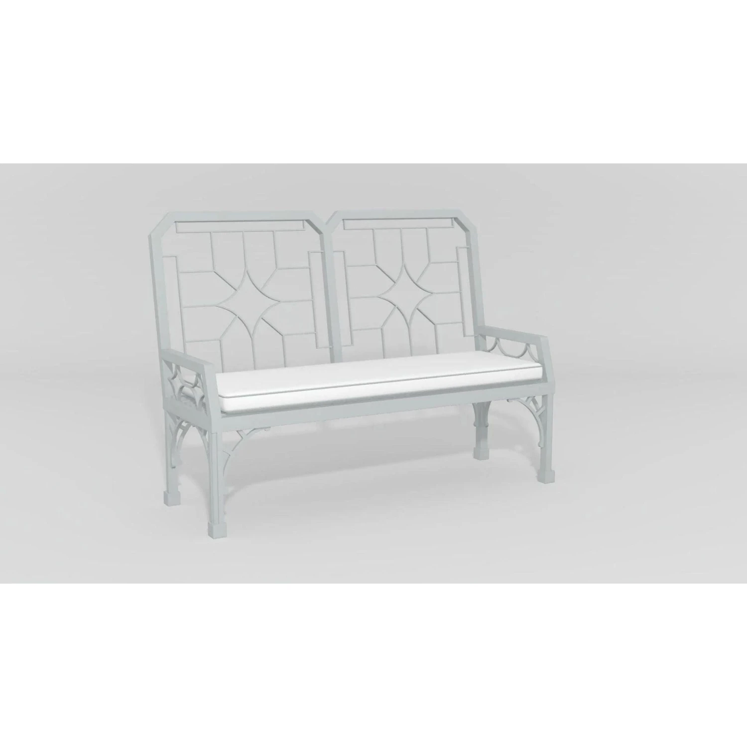 Victorian Style Garden Settee 6 Victorian Style Garden Settee - Image 6