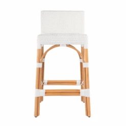 Serienna Rattan Low Back Counter Stool In White 9 Serienna Rattan Low Back Counter Stool In White -Famous Furniture Store white counter stool 3