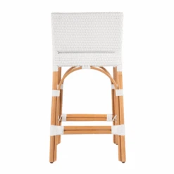 Serienna Rattan Low Back Counter Stool In White 12 Serienna Rattan Low Back Counter Stool In White -Famous Furniture Store white counter stool 6
