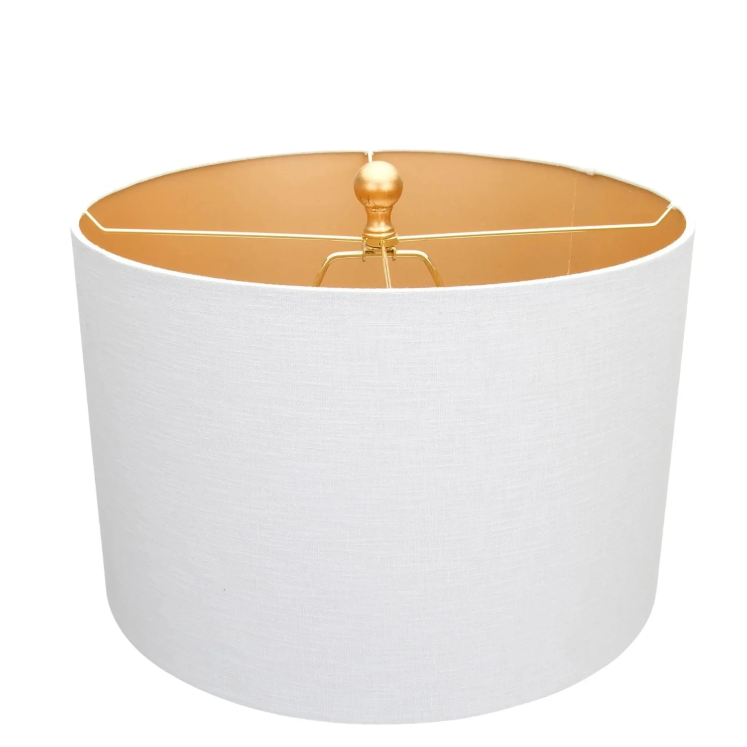 White Glazed Ceramic Table Lamp 2 White Glazed Ceramic Table Lamp - Image 2