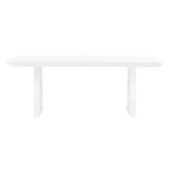 White Lacquered Wood Porto Dining Table