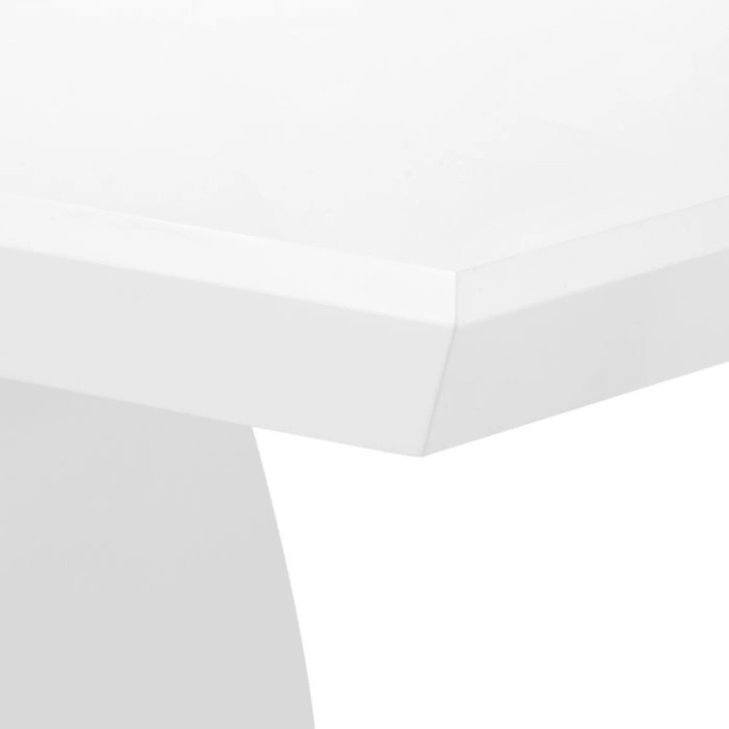 White Lacquered Wood Porto Dining Table 4 White Lacquered Wood Porto Dining Table - Image 4