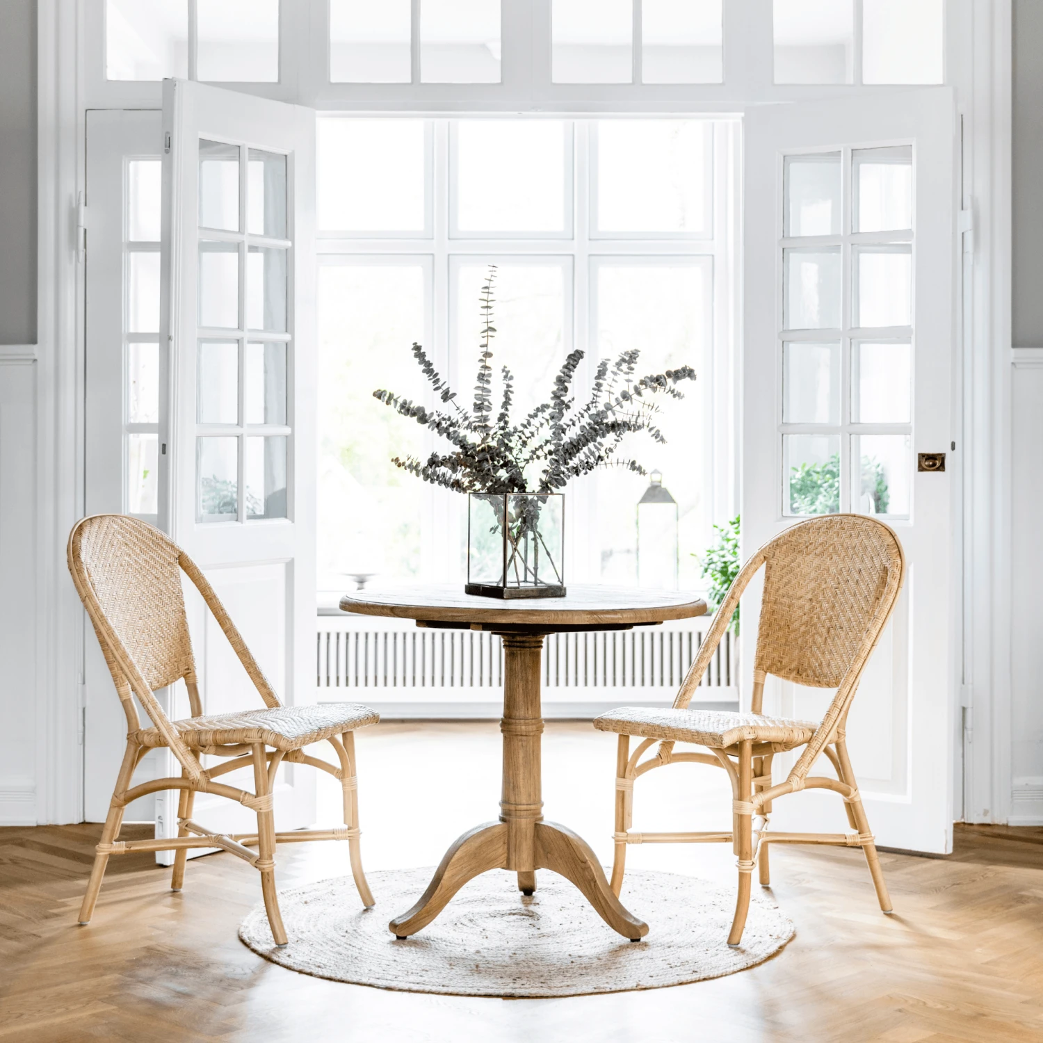 Woven Rattan Bistro Chair - Available In Two Colors 2 Woven Rattan Bistro Chair - Available In Two Colors - Image 2