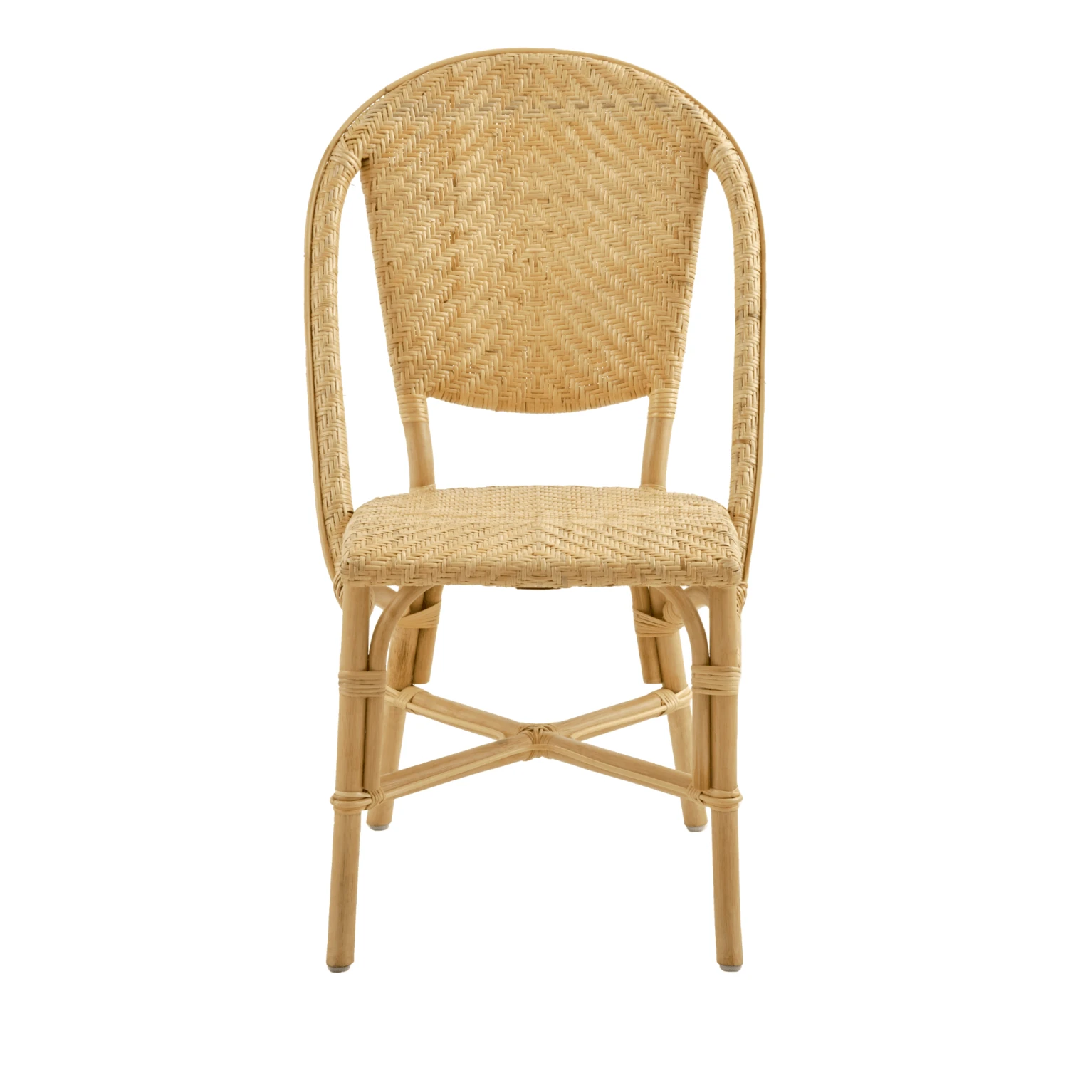 Woven Rattan Bistro Chair - Available In Two Colors 4 Woven Rattan Bistro Chair - Available In Two Colors - Image 4